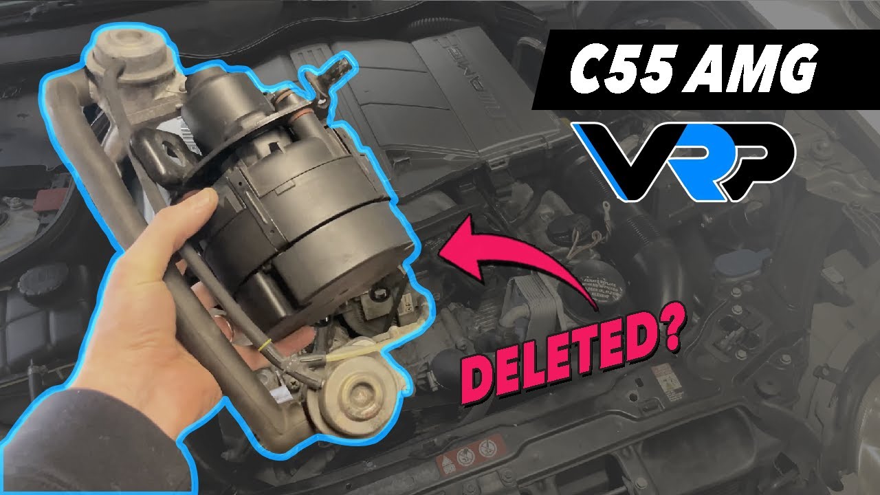 C55 AMG Secondary Air Injection Block-Off Plates!