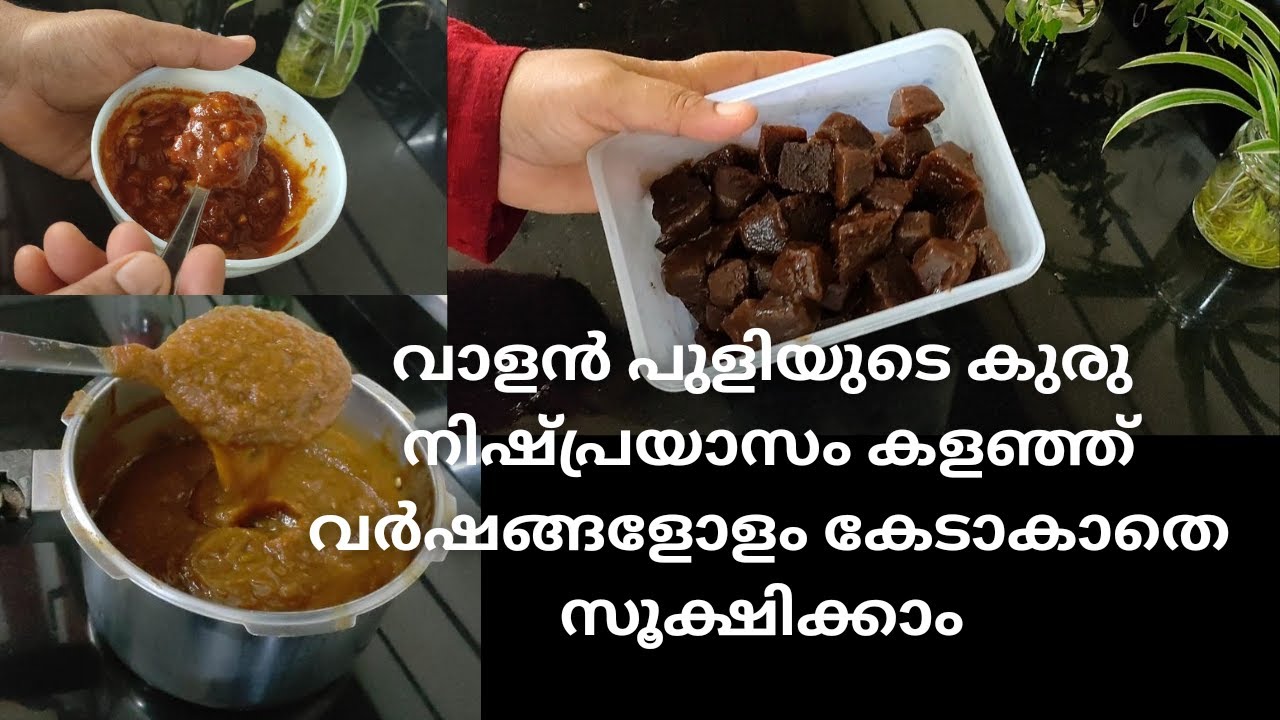 ഇനി വാളൻപുളി കുരുകുത്തി കഷ്ടപ്പെടേണ്ട/kitchen tips Malayalam/How to store Tamarind