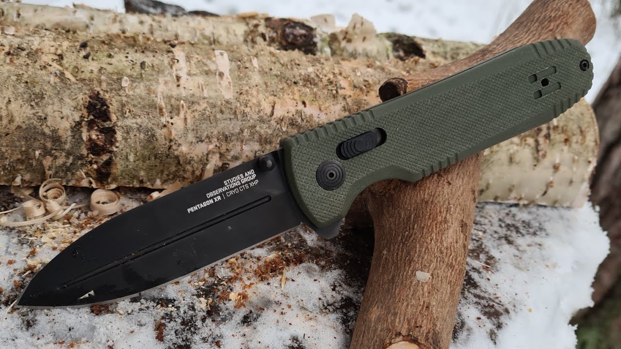 Нож PENTAGON XR SOG. Уличный тест