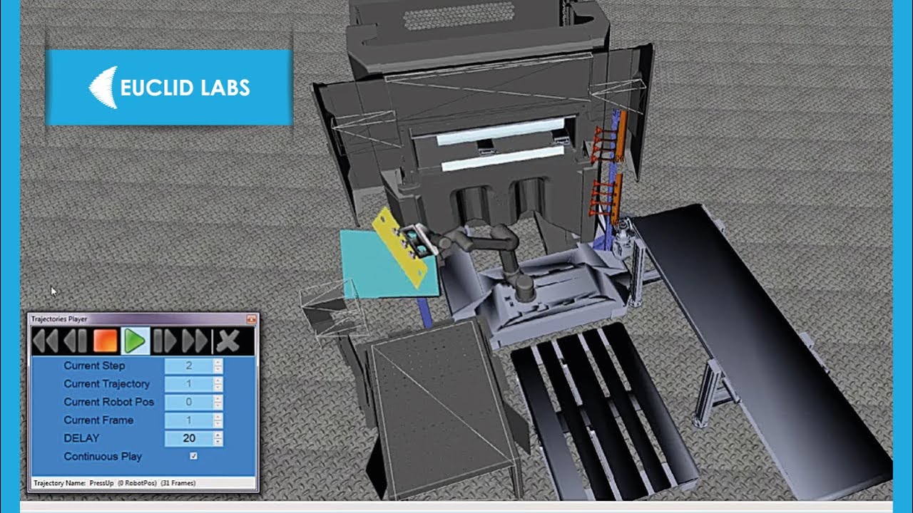 Offline bending software for UR robot