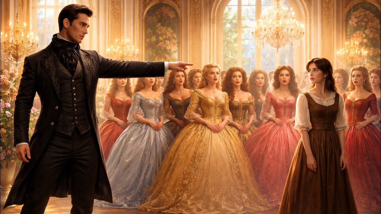 “GIVE ME THE ONE THEY CALL USELESS!” THE DUKE DECLARED — REJECTING TEN NOBLE BRIDES