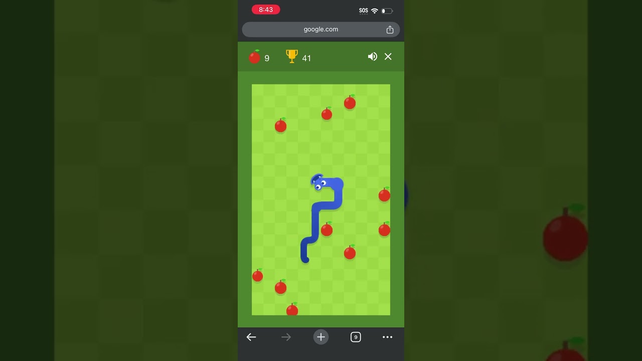 The snake came from Google