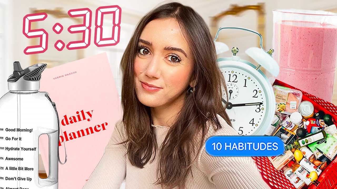 J'AI TESTÉ 10 HABITUDES SAINES PENDANT 1 SEMAINE! (résultats?)
