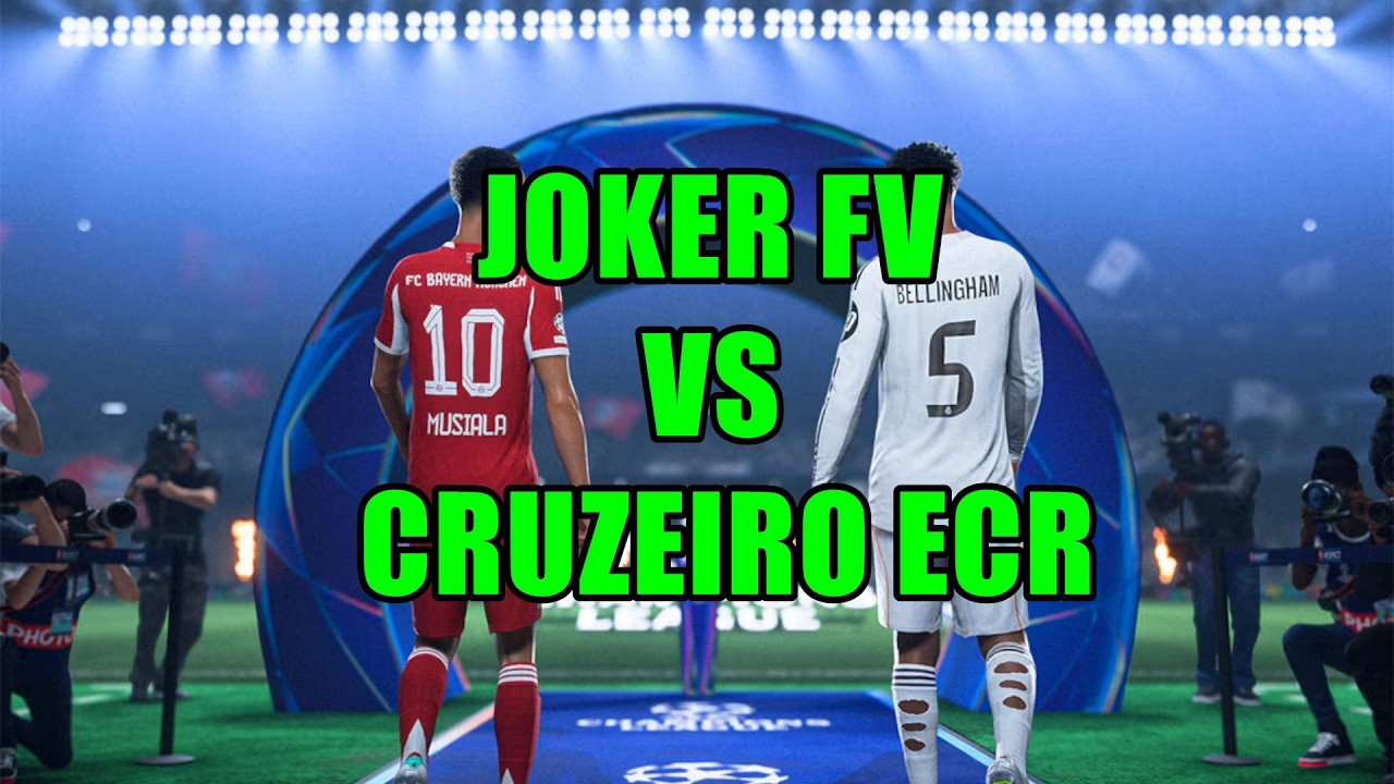 JOKER FV vs CRUZEIRO ECR 0x0 PRO CLUBS. EA SPORTS FC