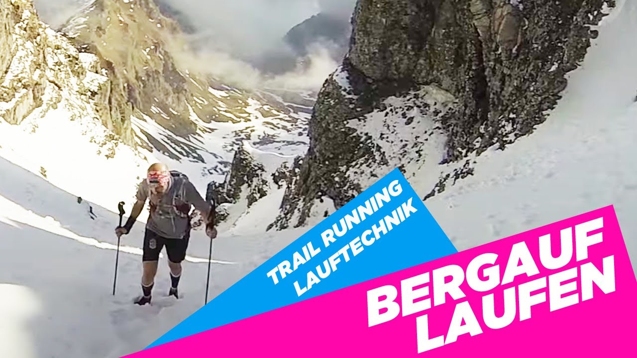 Trailrunning Lauftechnik | Bergauf Laufen | Uphill running| effizient und schnell die Berge hoch