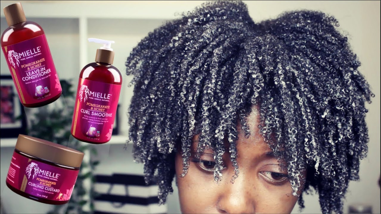 WASH & GO ON 4C HAIR WASH & GO ON MIELLE ORGANICS С ГРАНАТОМ И МЕДОМ | kandidkinks