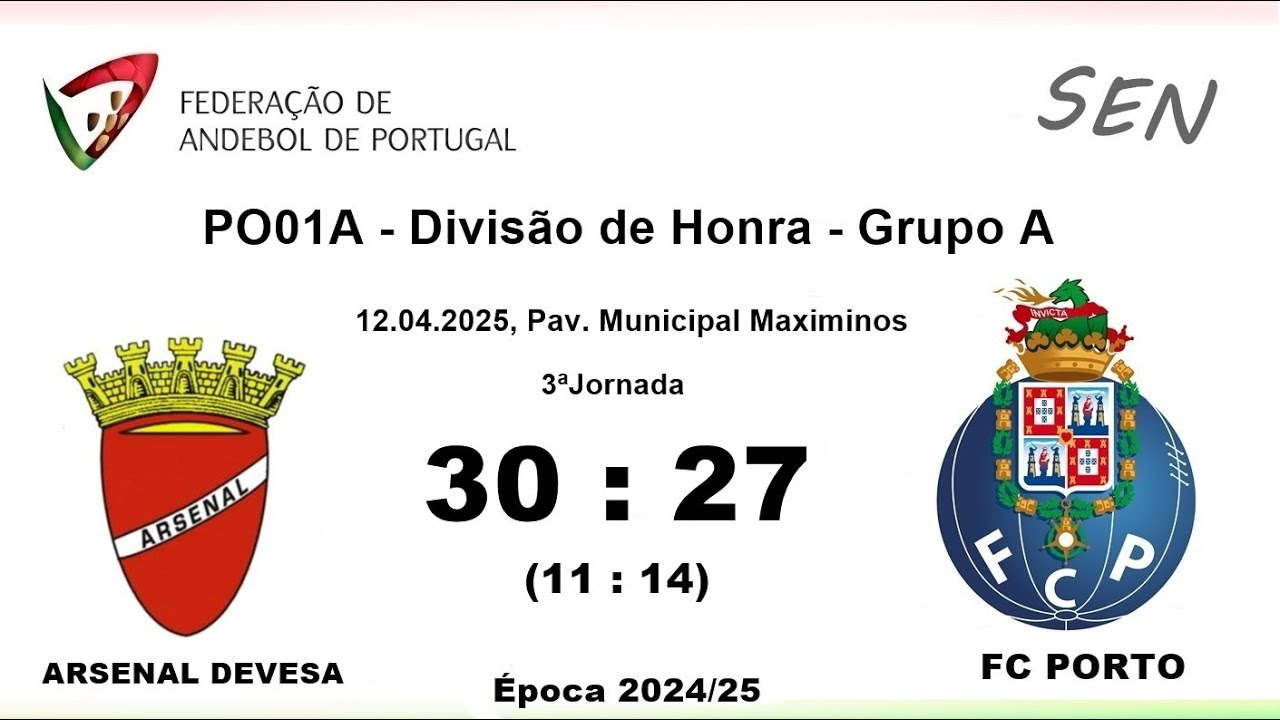 (SEN) ARSENAL DEVESA 30X27 FC PORTO B