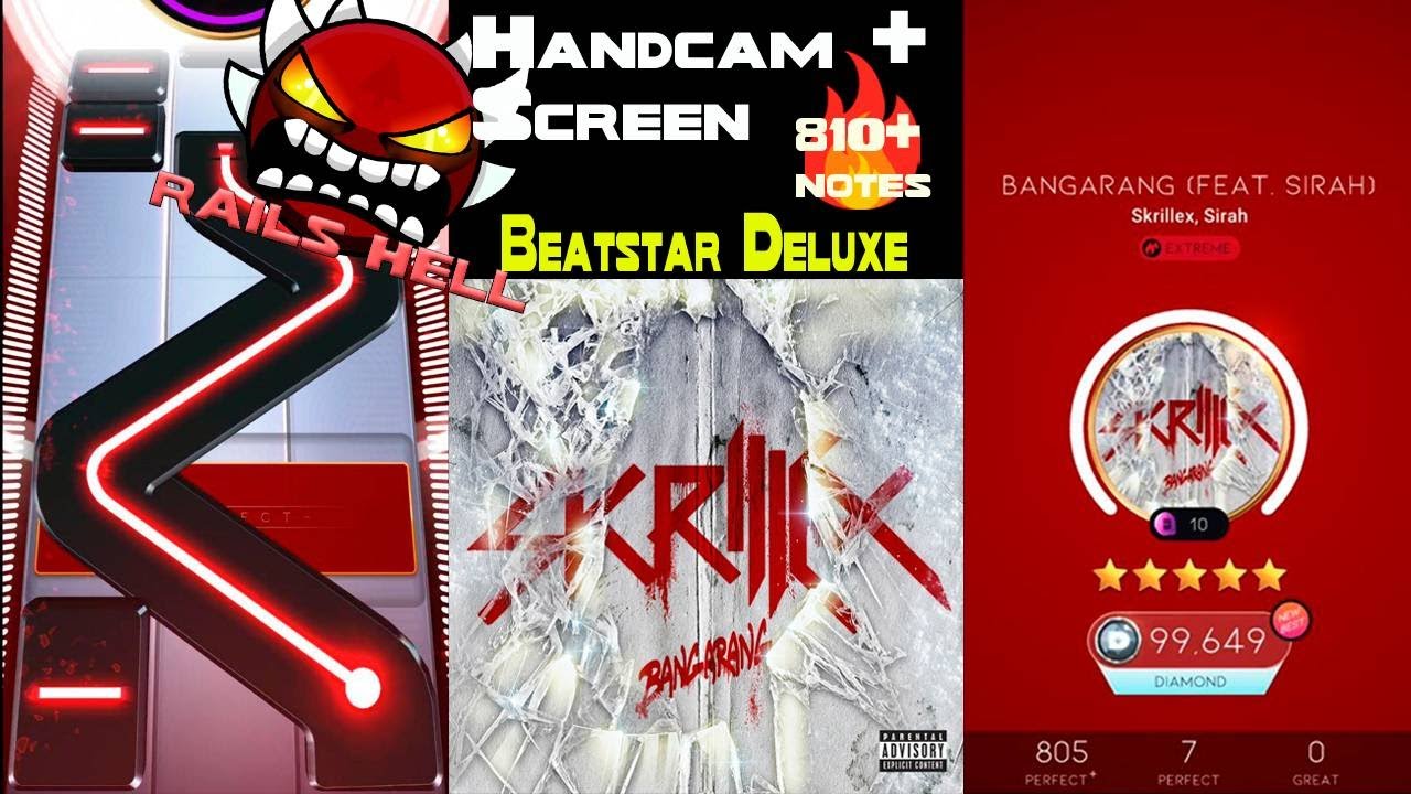 RAILS HELL | Bangarang (EXTREME) | Skrillex feat. Sirah | Handcam + Screen