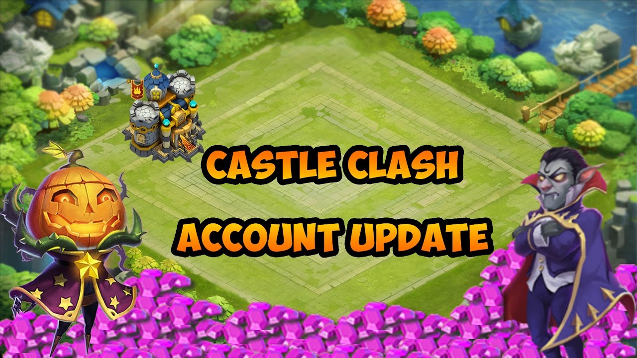 Castle Clash #17 - Account & Giveaway Updates!