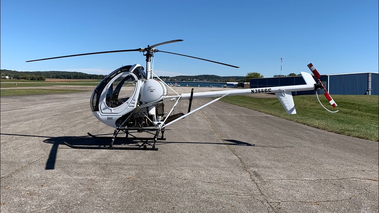 Schweizer S300C Ride Over Columbus, Ohio