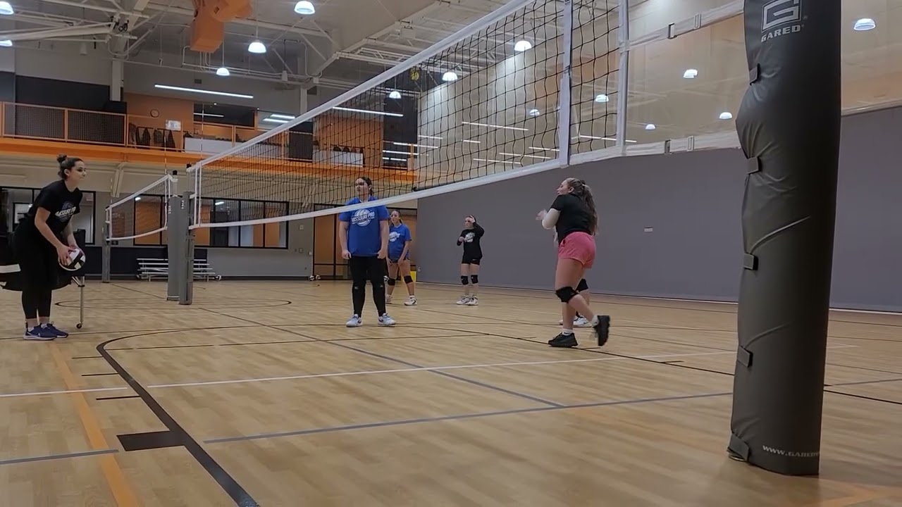 Volleyball hitting drills