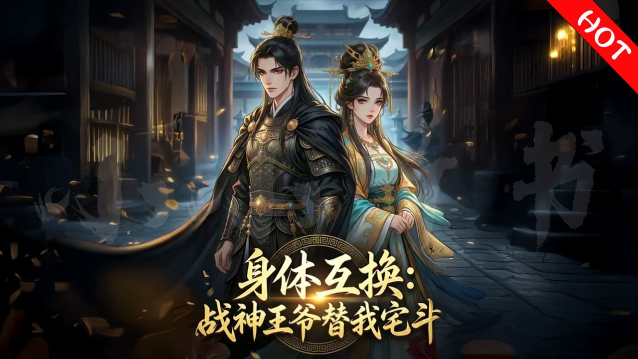 🔥【热门漫剧】《身体互换：战神王爷替我宅斗》战神王爷替我宅斗，身体互换后他替我手撕绿茶#小小聽書