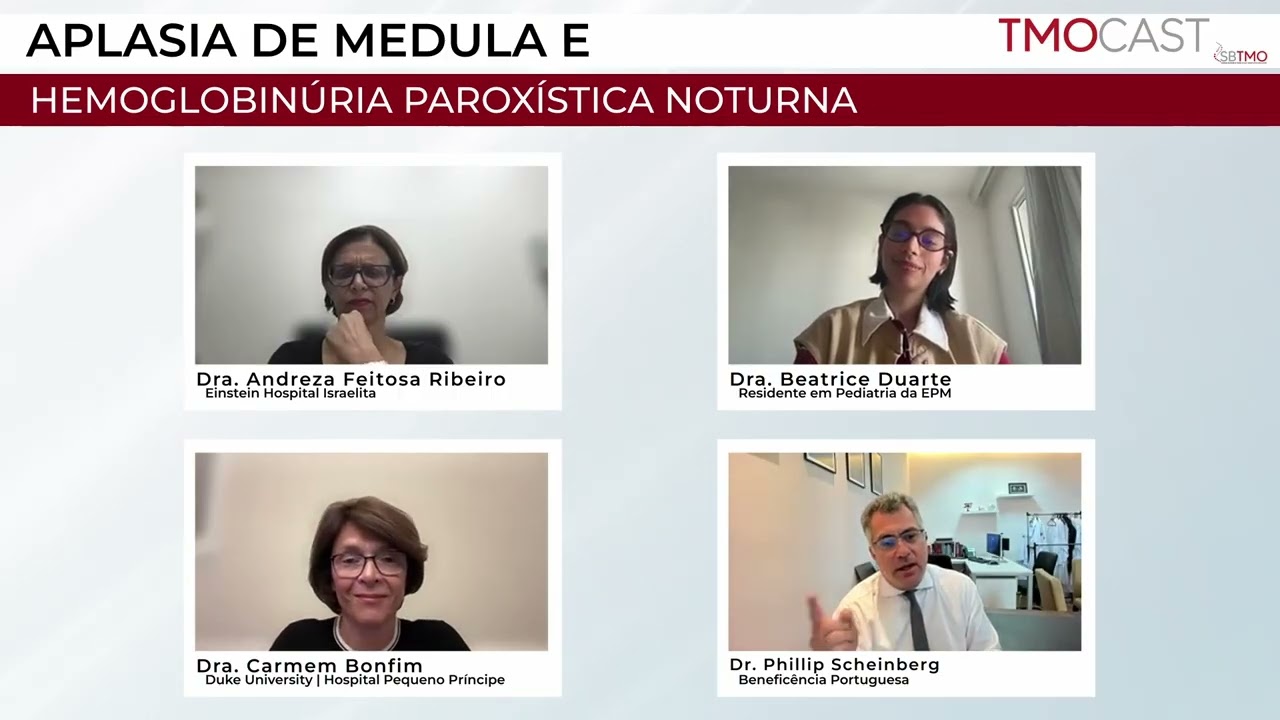 Ep. #10 TMOCAST - Anemia Aplástica Adquirida e Hemoglobinúria Paroxística Noturna