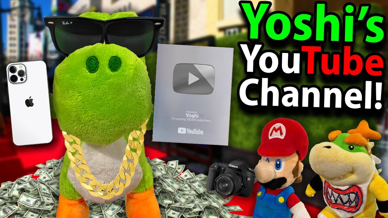MagicalMarioBros: канал Йоши на YouTube!