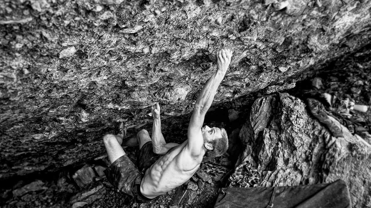 Telluride Bouldering: Adhesion v11/12 (FA)