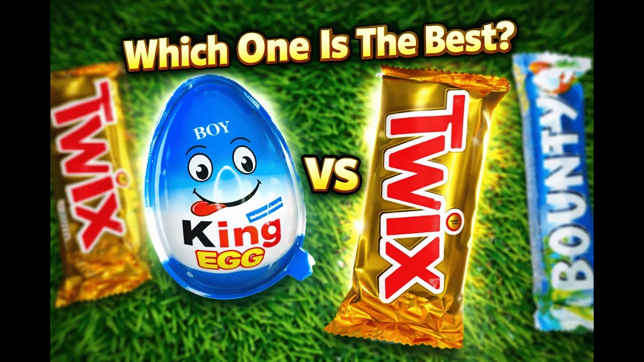 Twix vs King Egg Kandy Battle🍫 #Twix