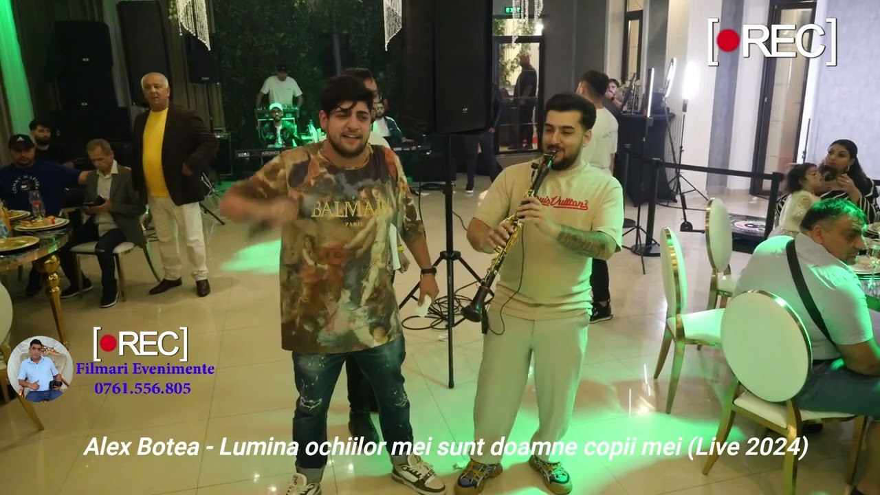 Alex Botea - Lumina ochiilor mei sunt doamne copii mei (Live 2024)