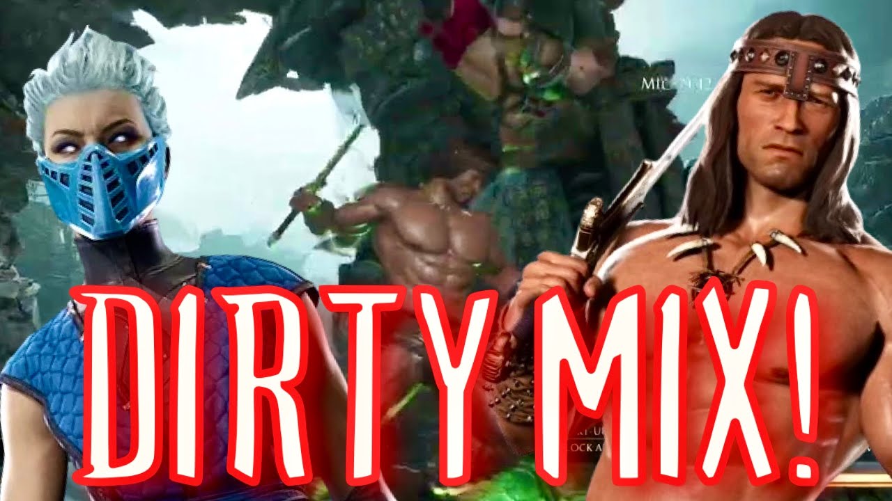 Conan & Frost Synergy! (Dirty Mix, Combos, & Setups!) - Mortal Kombat 1 