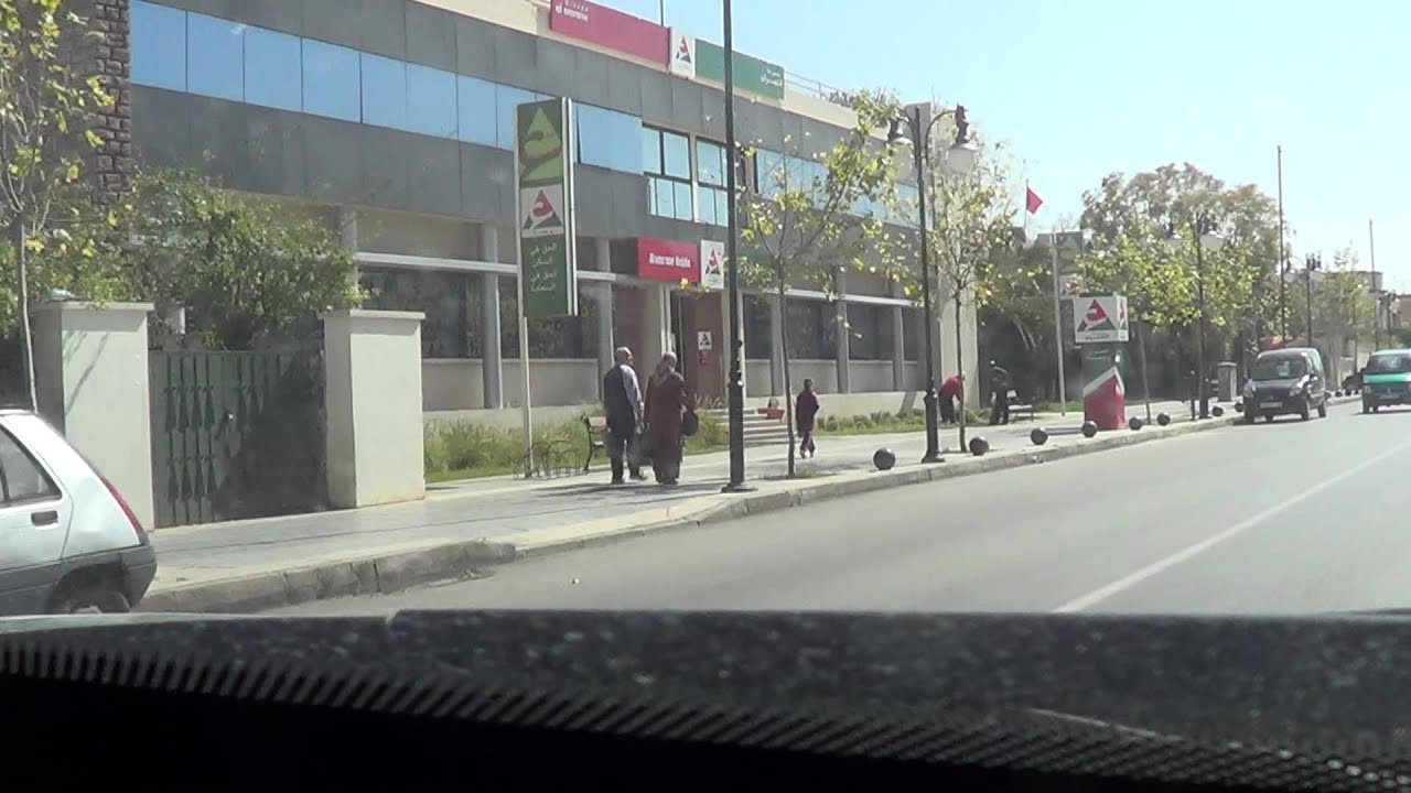 Trajet entre l'aeroport d'oujda et le centre ville