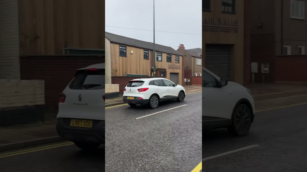 Drizzly in paradise. #England, #houses, #shorts, #streets, #traffic, #rain,