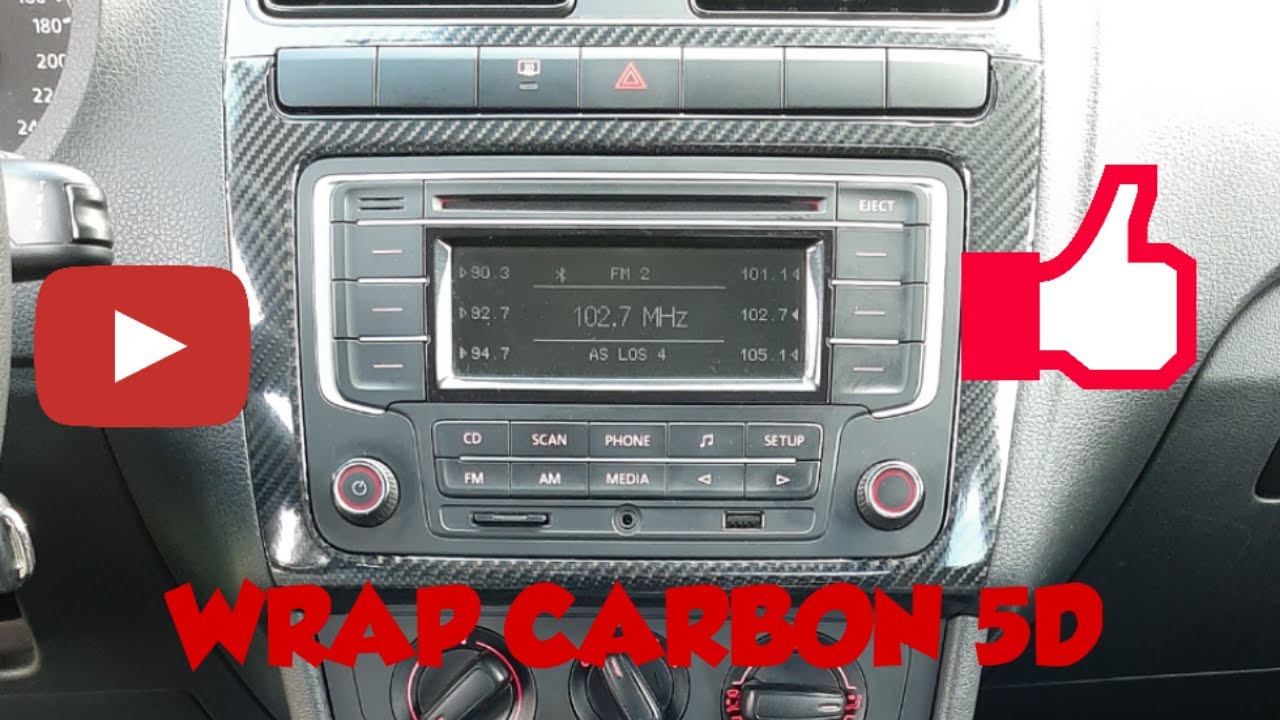 Vinilo fibra de Carbono 5D interior coche Vento | Armando Carros