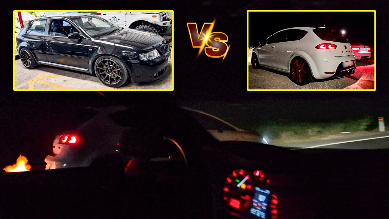 Audi A3 PD Quatro VS Seat Cupra TFSI 5xx