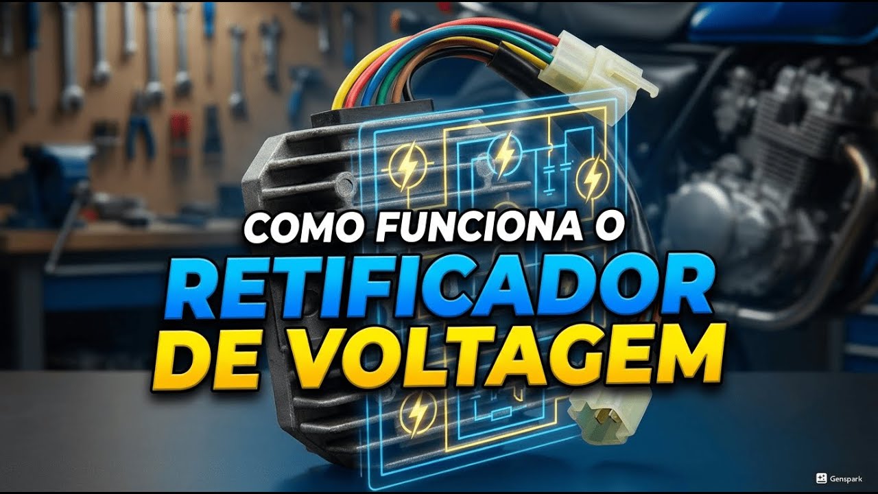 SUA MOTO NÃO CARREGA, ENTENDA COMO FUNCIONA O RETIFICADOR DE VOLTAGEM  #obrasilemduasrodas