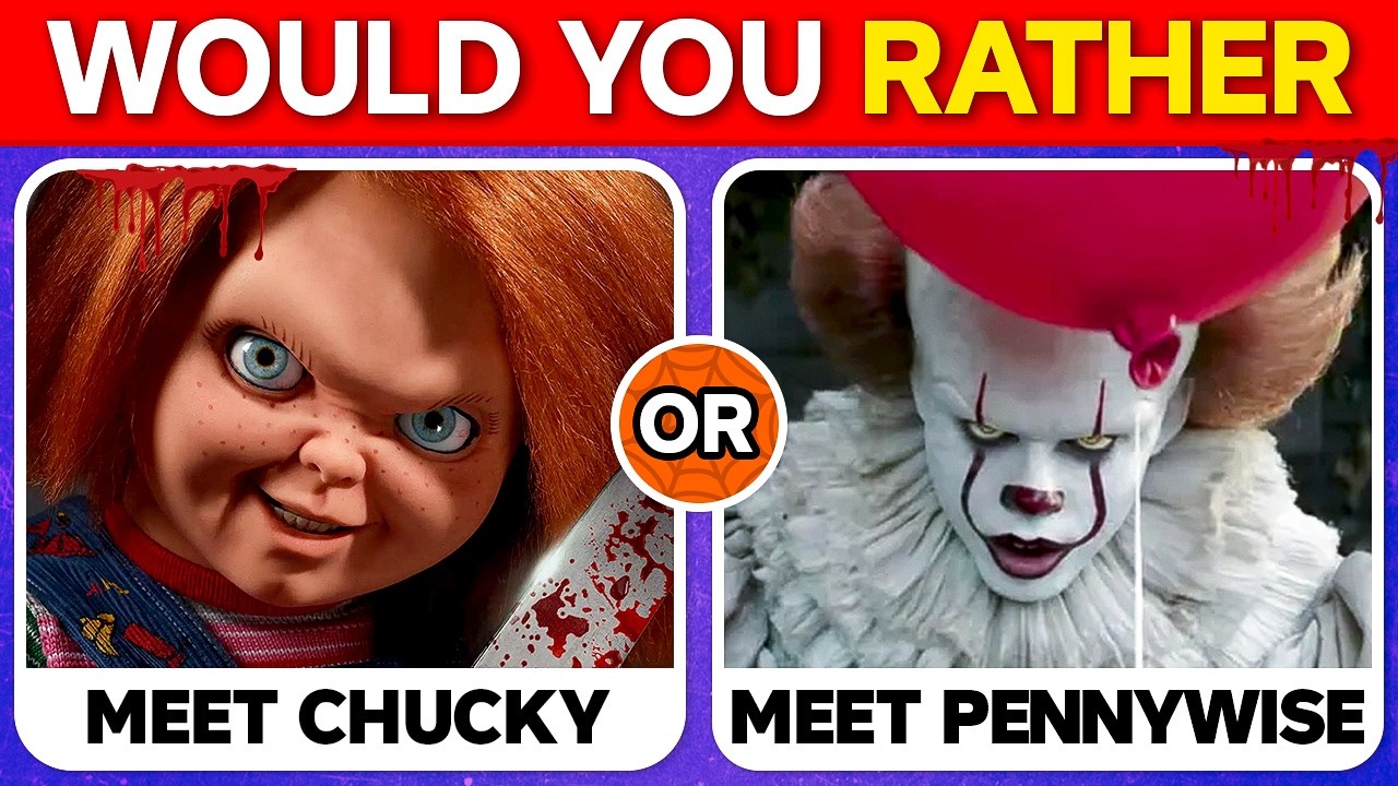 Would You Rather - SCARIEST Choices Ever! 😱🎃 Halloween Edition!