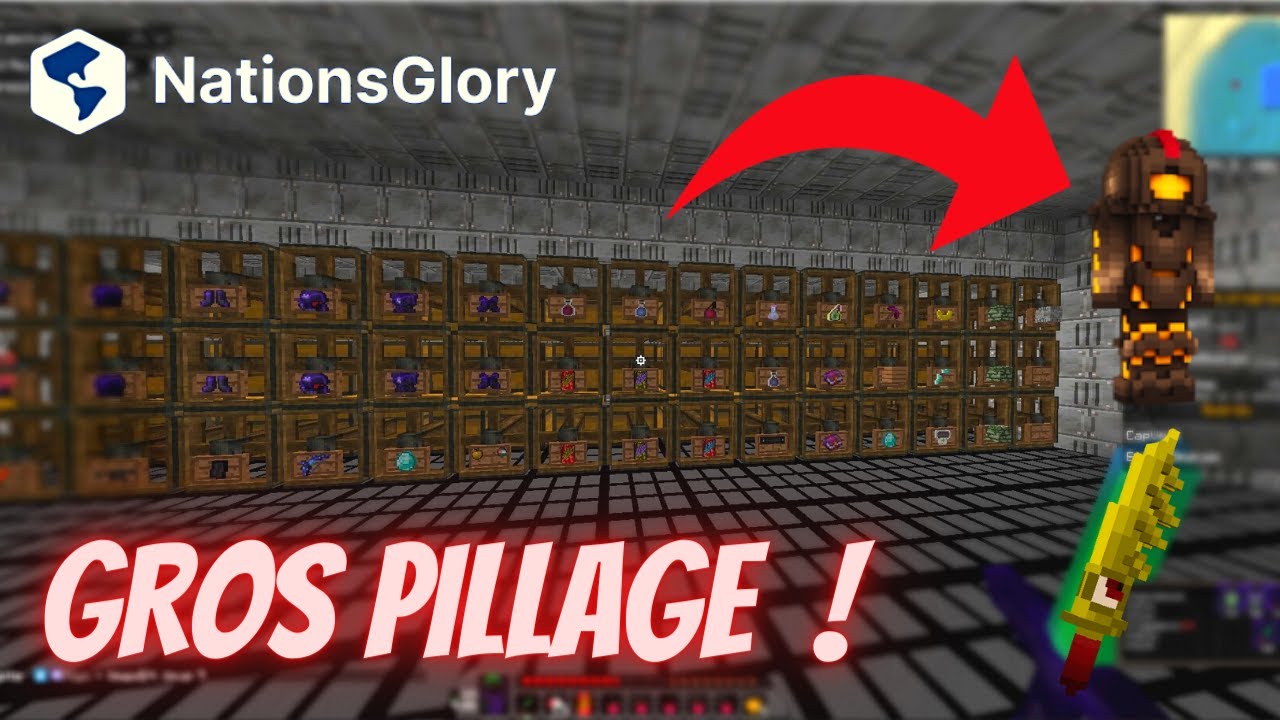 DROP DE DEMOS, GROS PILLAGE DE REPAIRS ECOTRON ET SOLIDTECH ! [NATIONSGLORY-PURPLE]