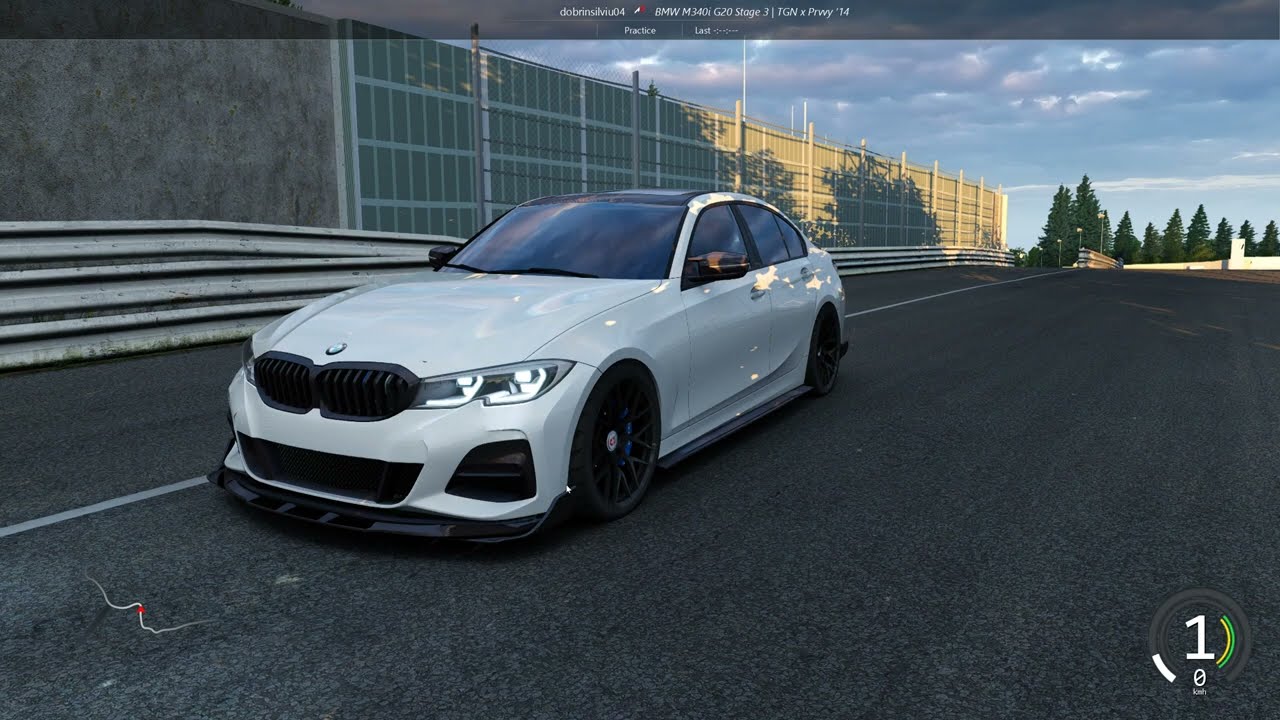 BMW M340i G20 Stage 3 | Nurburgring | Assetto Corsa 1440p