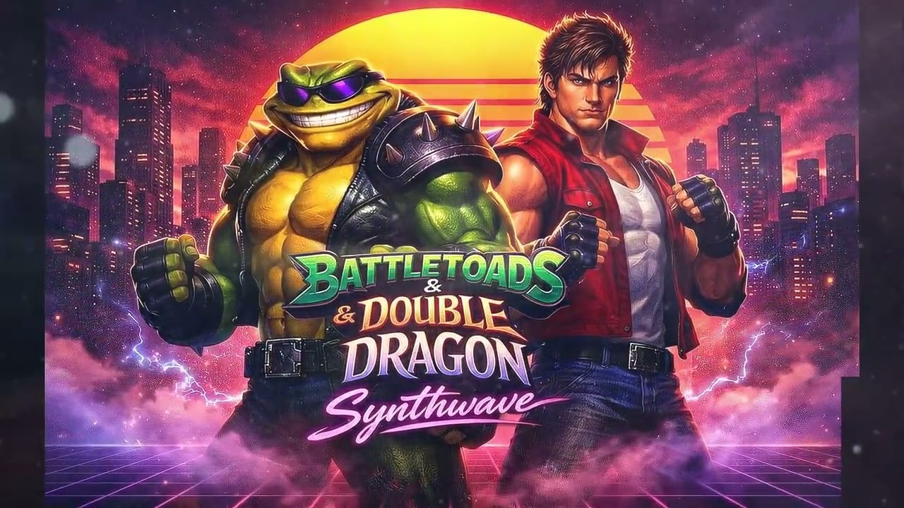 BATTLETOADS & DOUBLE DRAGON (1993) — SYNTHWAVE TRIBUTE