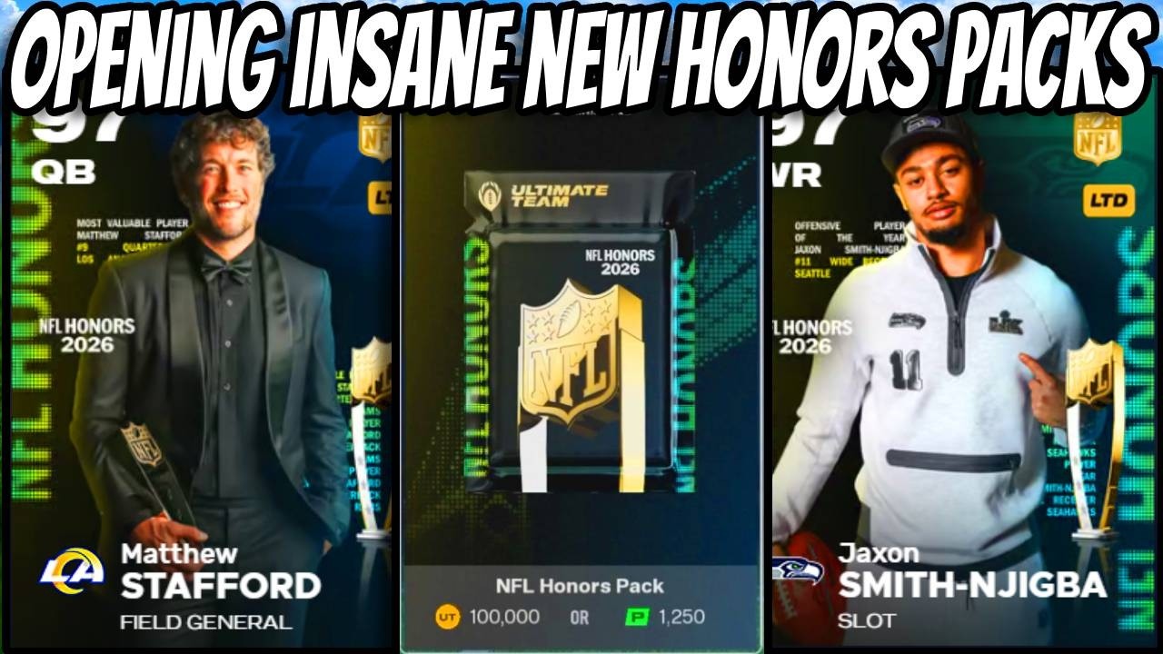OMG I Opened New NFL Honors Packs!! These Packs are SO EXPENSIVE!!