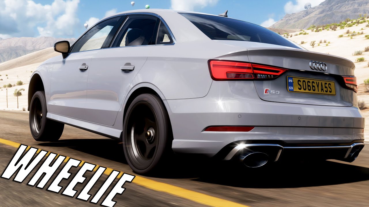 BRUTAL LAUNCH ON THE NEWLY ADDED RS3 IN FORZA HORIZON 5