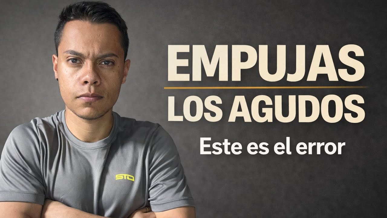 ⚠️EL ERROR que te hace  EMPUJAR LA VOZ⚠️(NO ES TU TIPO DE VOZ)