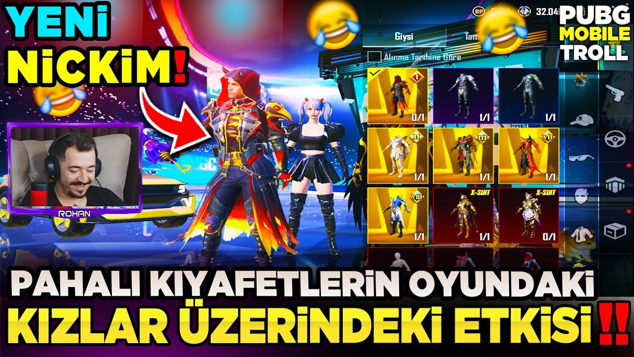 OYUNDAKİ PAHALI KIYAFETLERİN İNSANLAR ÜZERİNDEKİ ETKİSİ - ORTALIK FENA KARIŞTI RASTGELE TAKIM TROLL