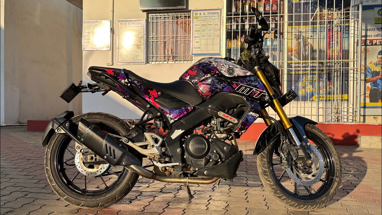 Yamaha mt15 graphics wrap / mt15 modification