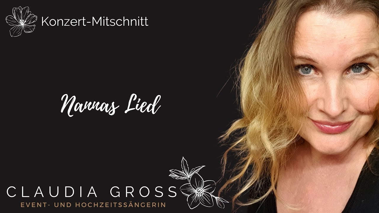 Nannas Lied (Kurt Weill) - Sängerin Claudia Groß & Pianist Jan Weigelt
