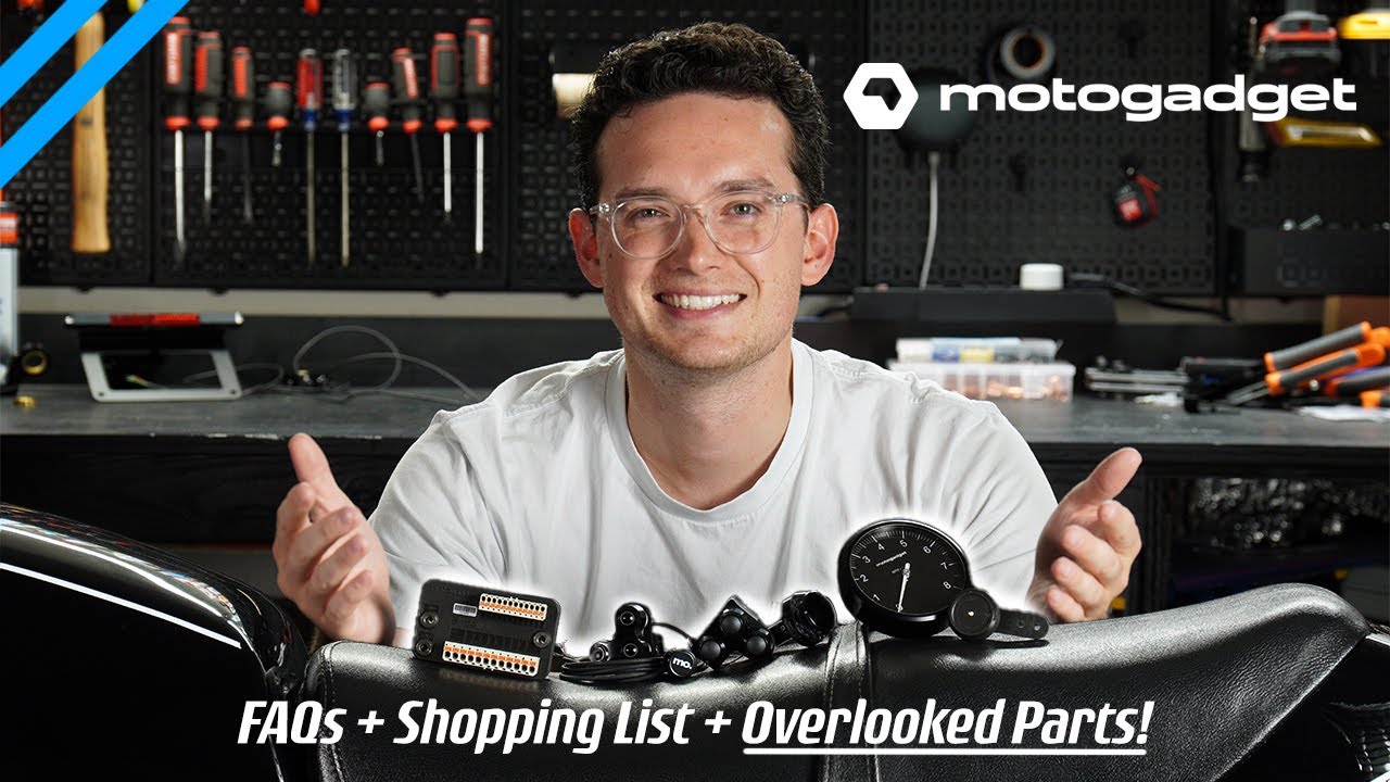 Motogadget Official: mo.unit Install - Part 1 | FAQs + Shopping List