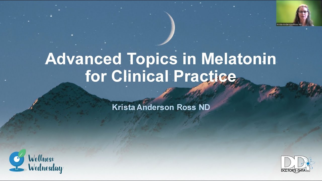 Advanced Topics in Melatonin for Clinical Practice