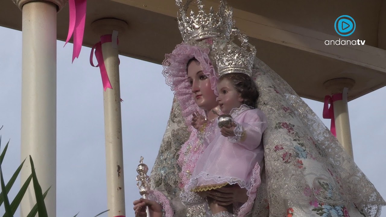 La Virgen de Luna parte hacia su ermita en carreta