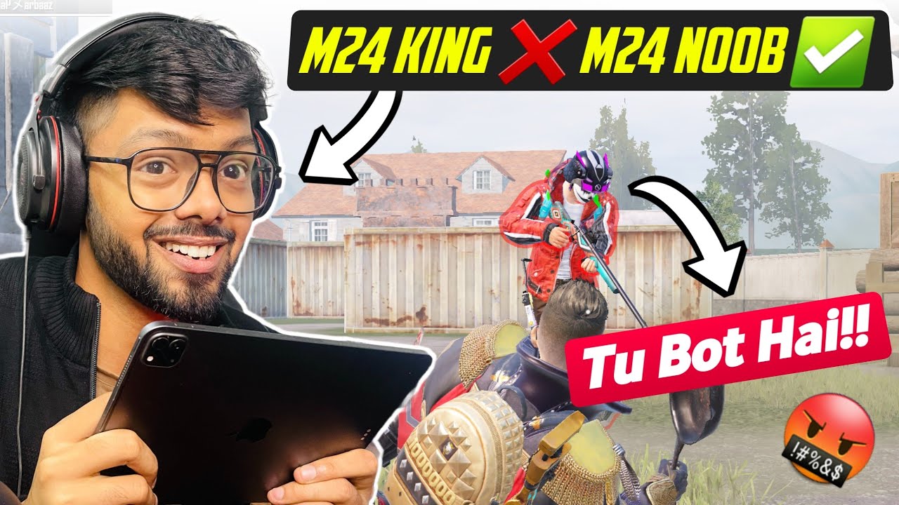 M24 KING nahi M24 NOOB hu mai ? | Android Gamer - BGMI