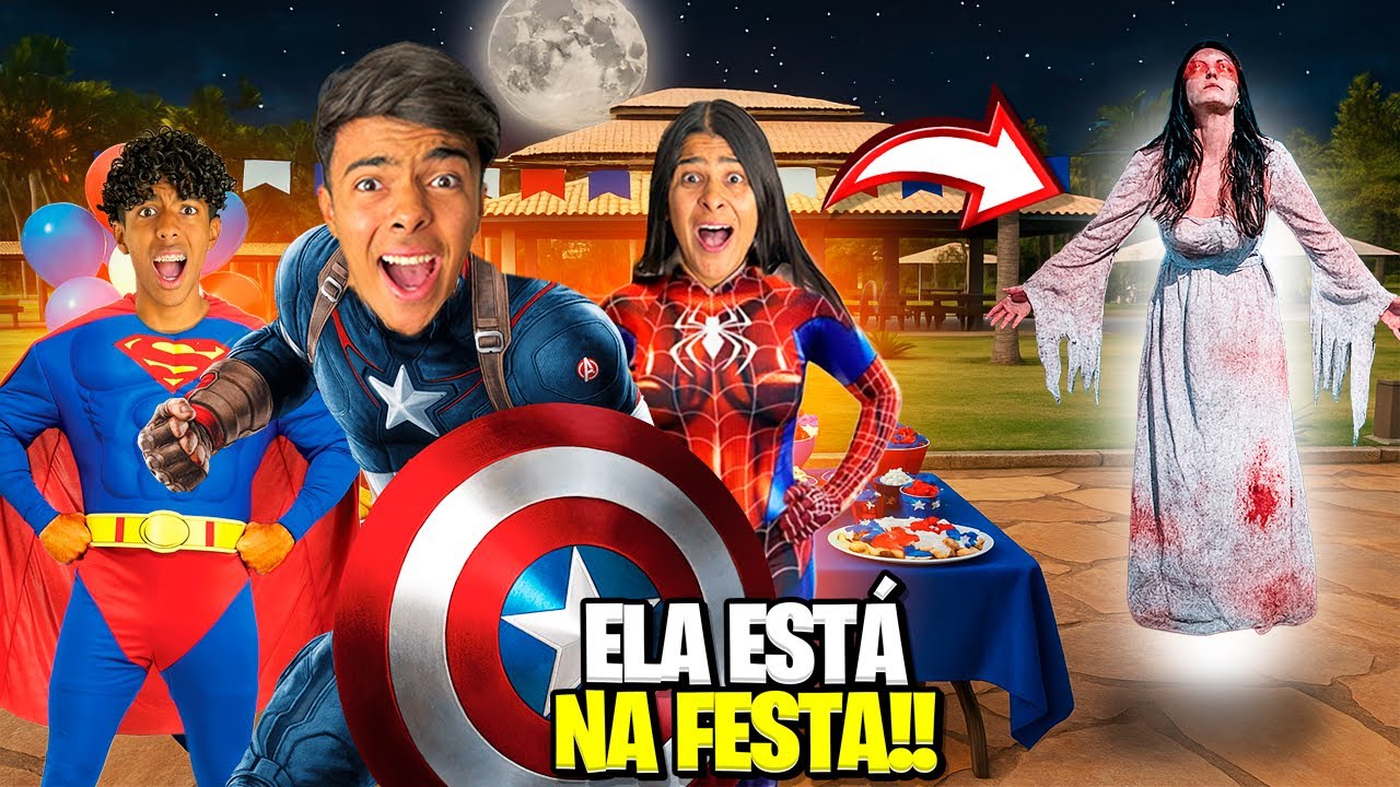 A ASSOMBRAÇÃO APARECEU NA FESTA AS 3 DA MANHÃ E O PIOR ACONTECEU… *ficamos com muito medo!!