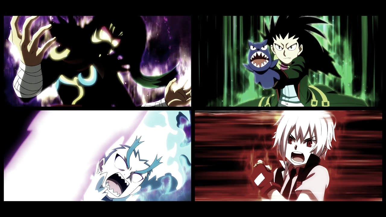 Shu and Ken vs Arthur and Lui (Dimension Ball Origins Tournament)