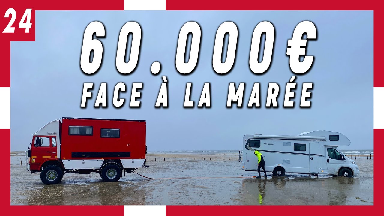 24) 200 km à rouler sur le sable en camion aménagé - ATTENTION À LA MARÉE ! ft.@Gregsway