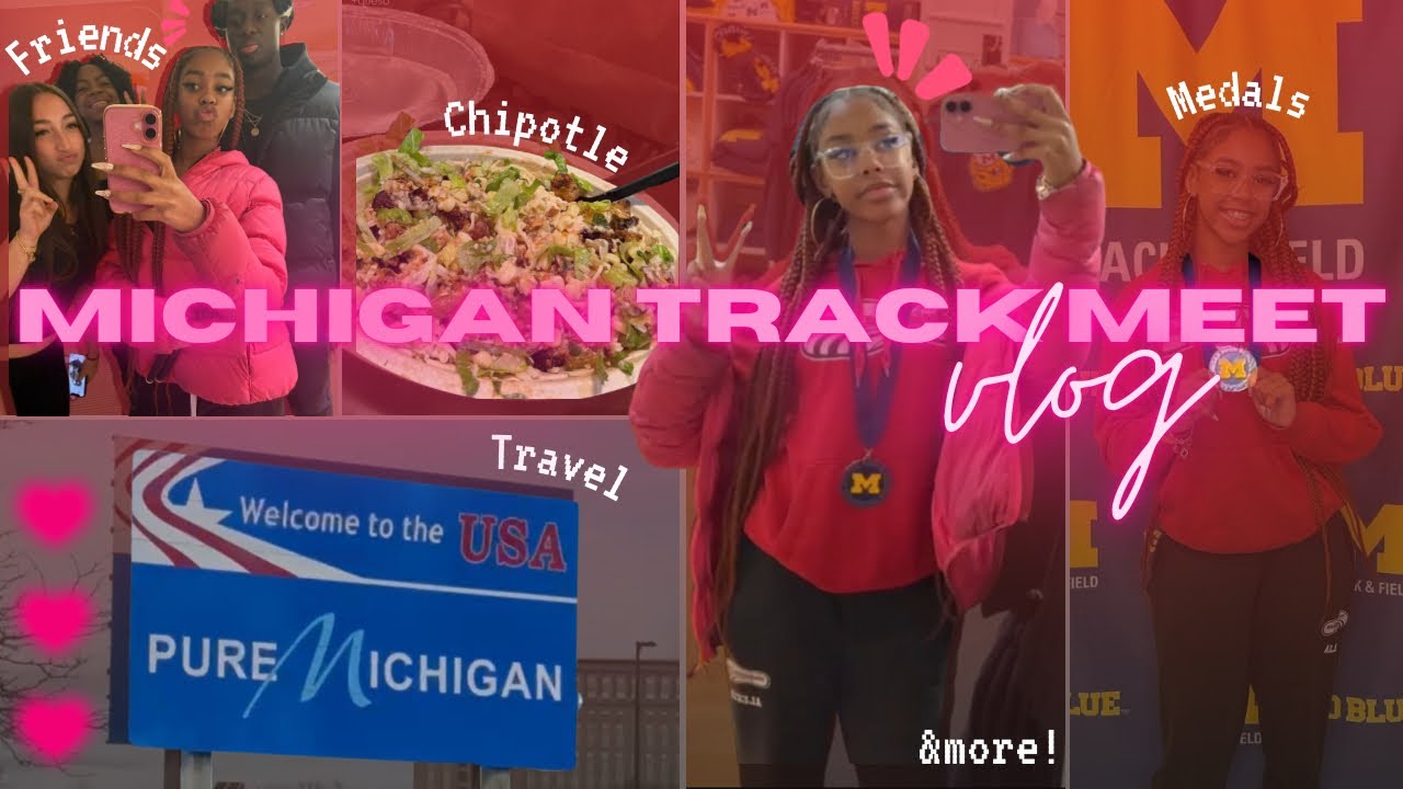 High school Indoor TRACK MEET vlog! | Races, teammates, chit-chats, food, & more!!