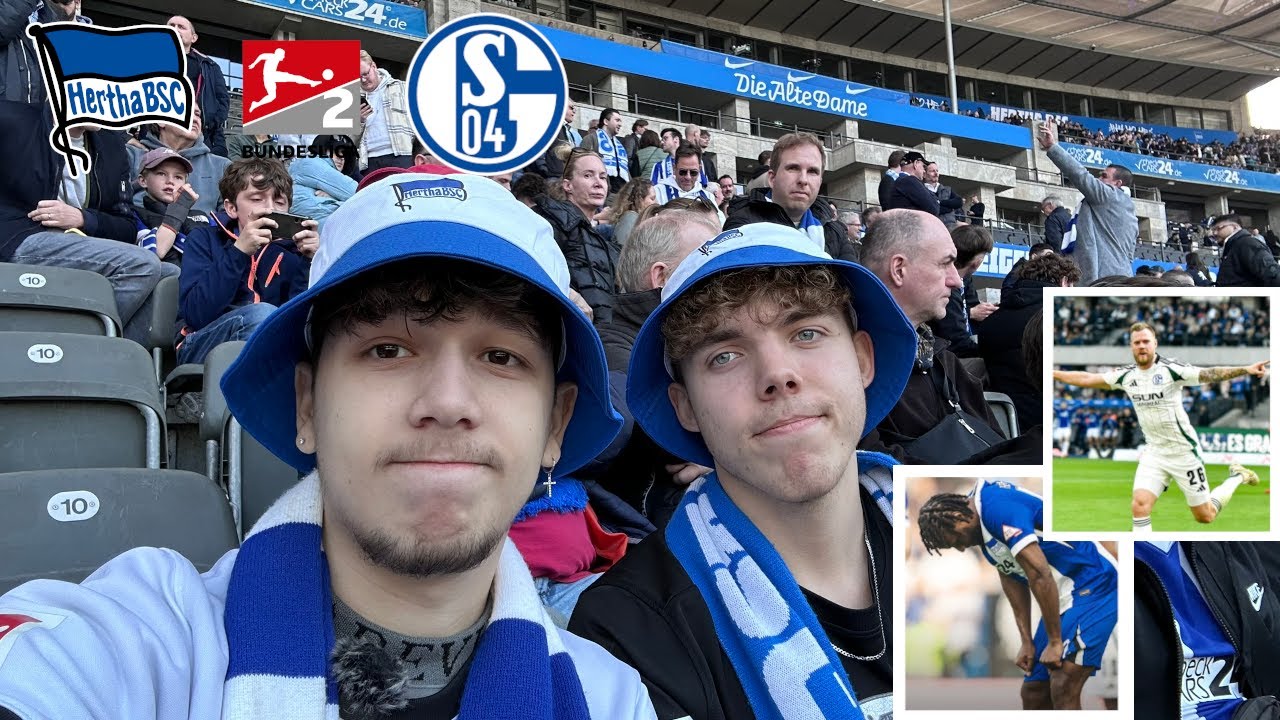 Hertha gefangen im Teufelskreis😤👿Hertha gegen Schalke Stadionvlog🔥