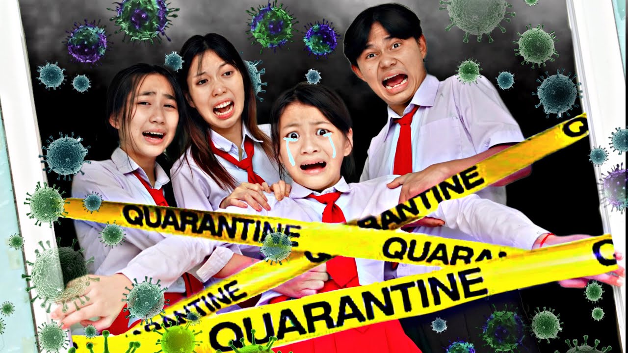 ระวัง! พีชไปเกาหลีกลับมาโดนจับกักตัวในโรงเรียน กักกันโรค | ใยบัว Fun Family