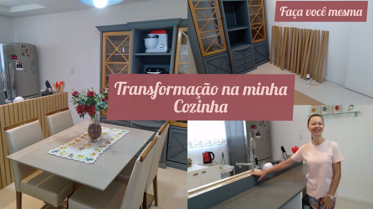 Como transformar a cozinha gastando pouco !!!