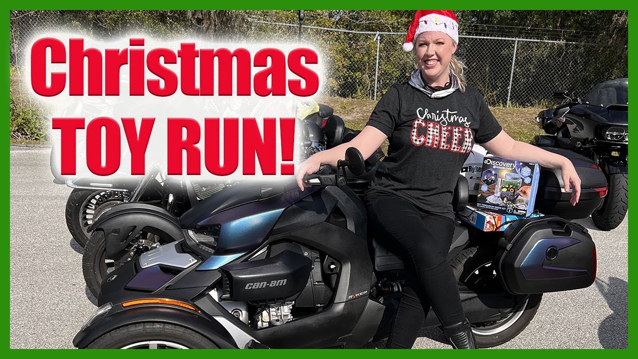 Can-Am Ryker Motovlog: Angel Tree Toy Run 2021!