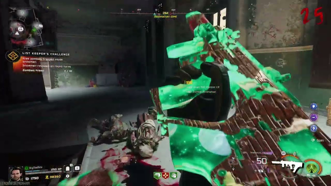 COD7 zombie Xmas event  21-31